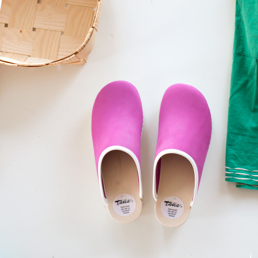 Clogs, magnolia (nubuck)