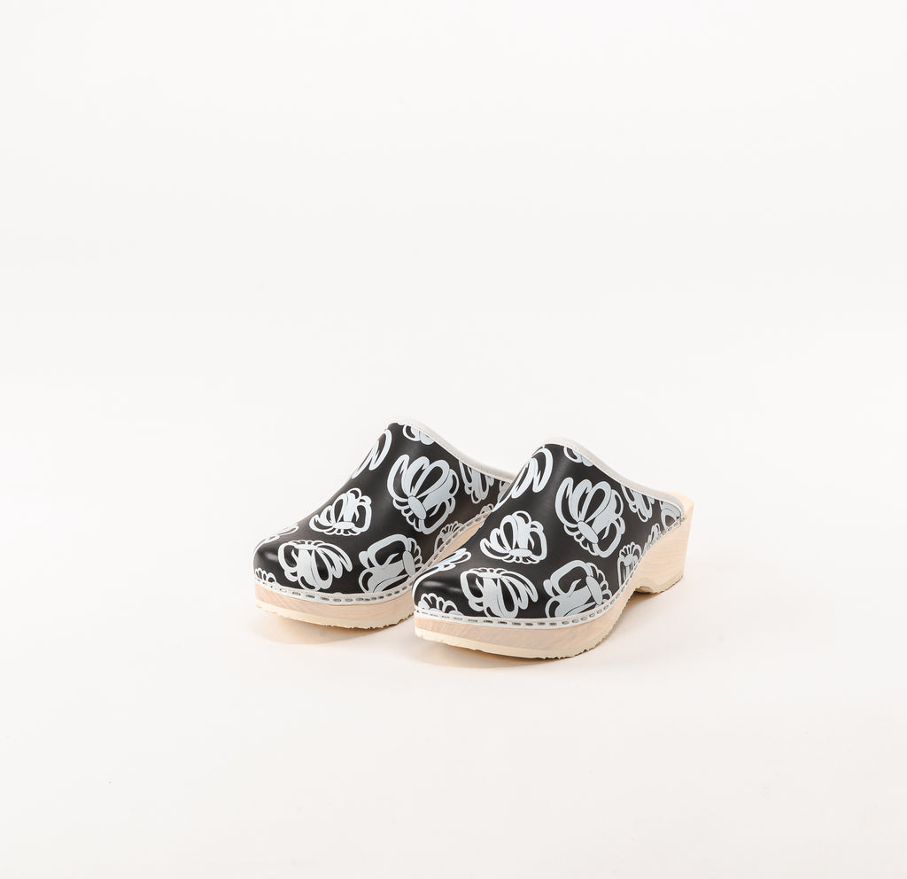 Clogs Meadow, black