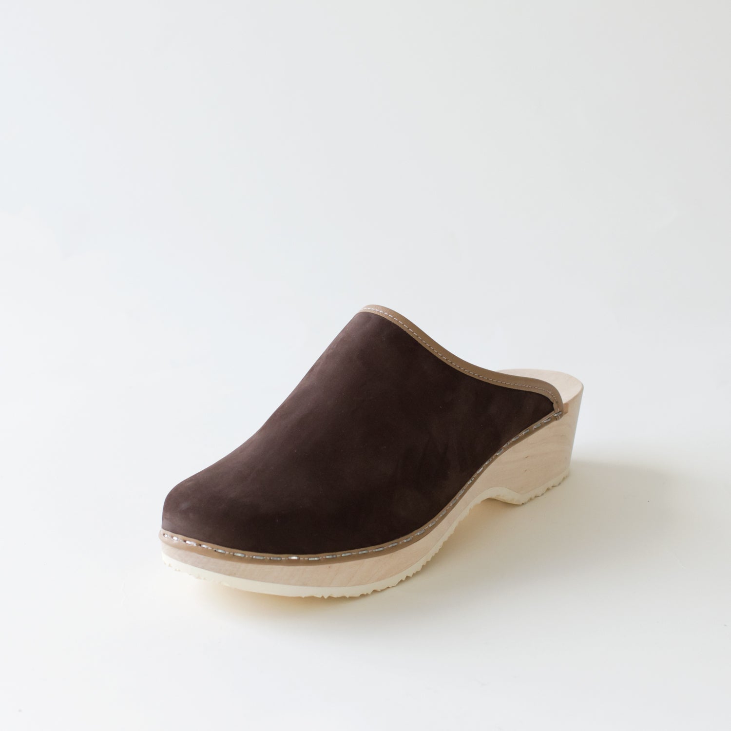 Clogs, brownie (nubuck)